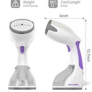 Sienna Vela Handheld Compact Garment Steamer